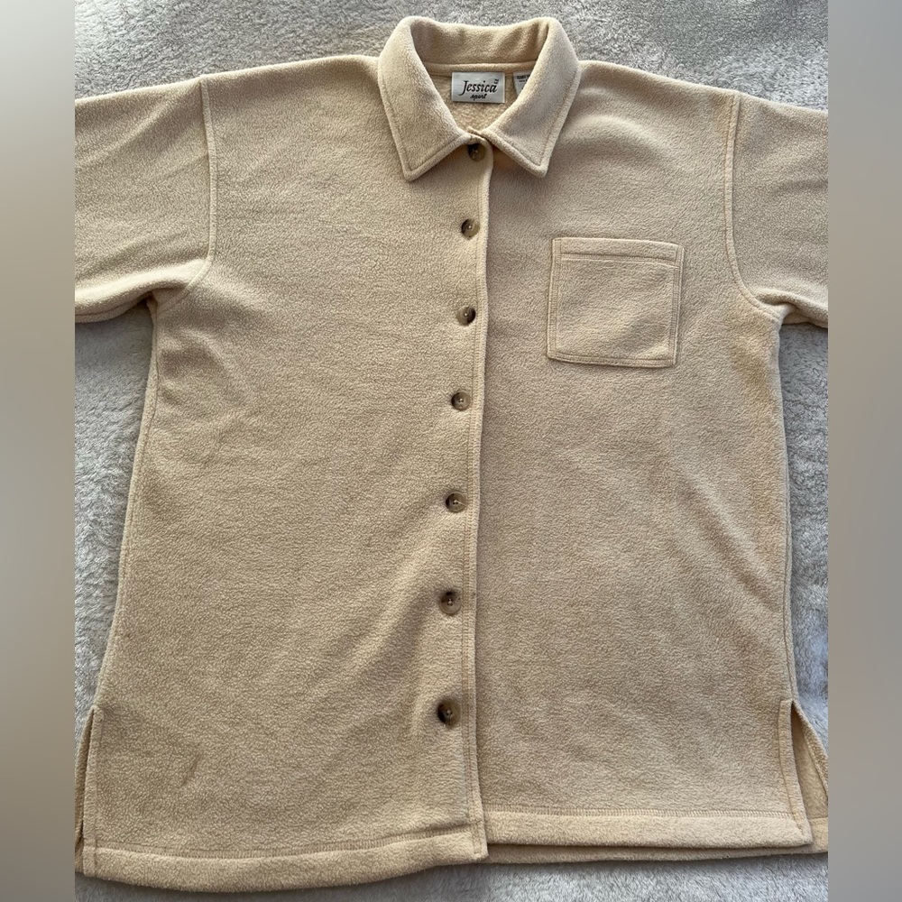 Button down sweater